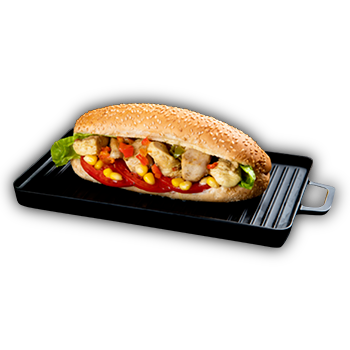 libanesischen Fajita Sandwich